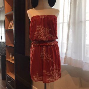 (AA6) USED-LIKE-NEW Strapless Party Dress 100% Polyester